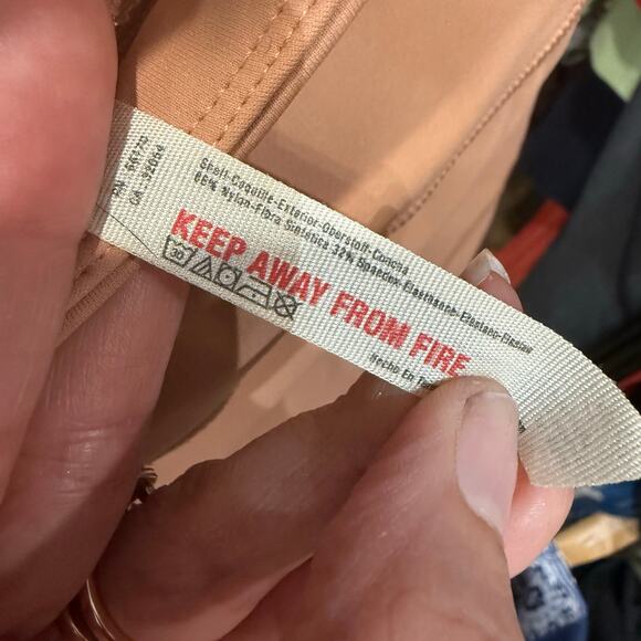 Free People Movement Beige Leggings Sz S - Picture 6 of 11